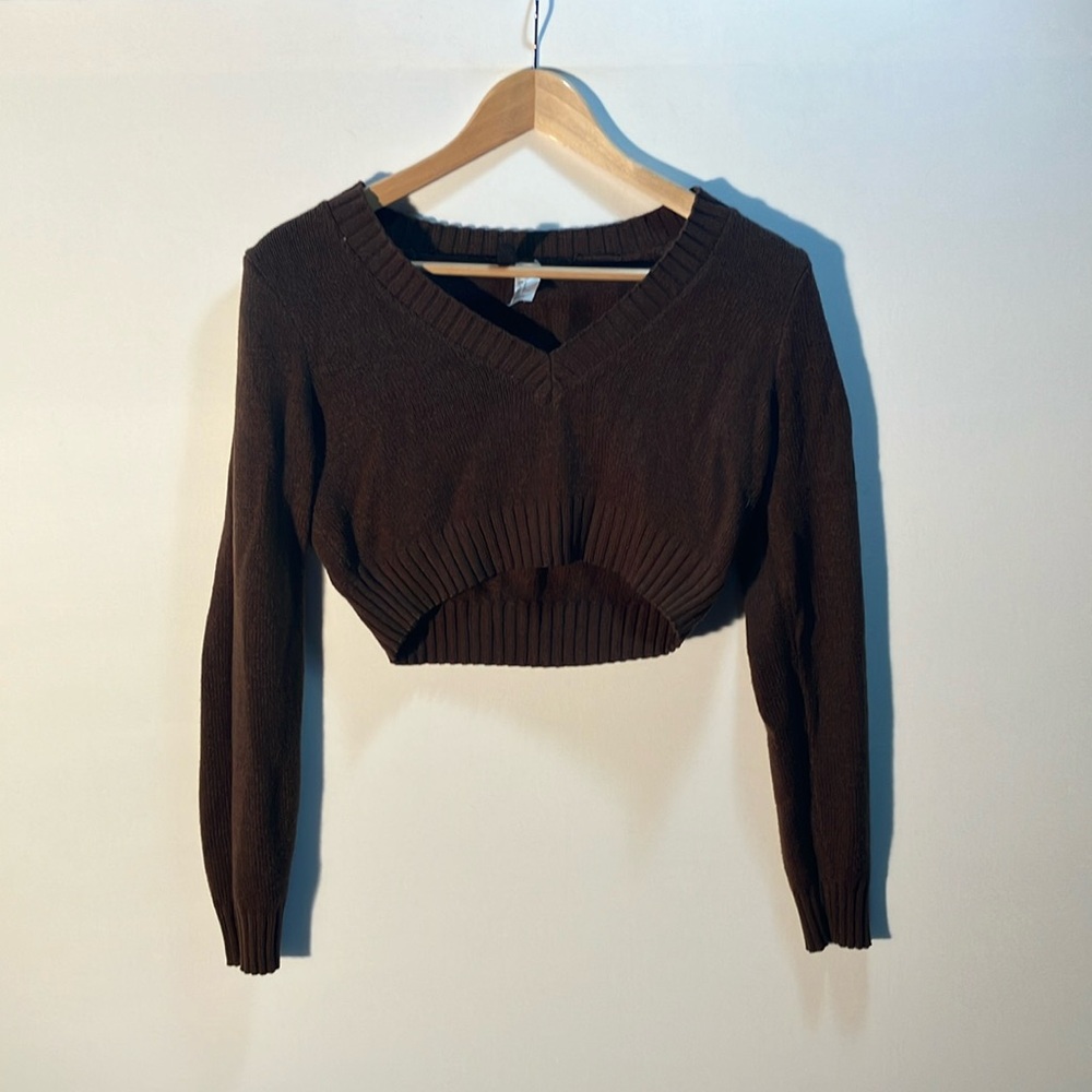 Divided Brown Women's Sweater